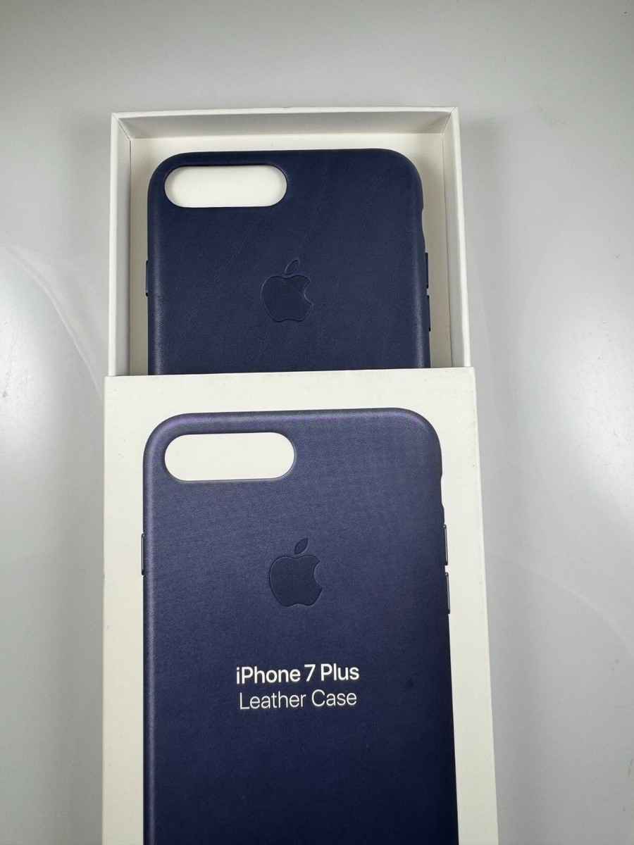 Original Genuine OEM Apple Leather Case for iPhone 7 Plus 8 Plus