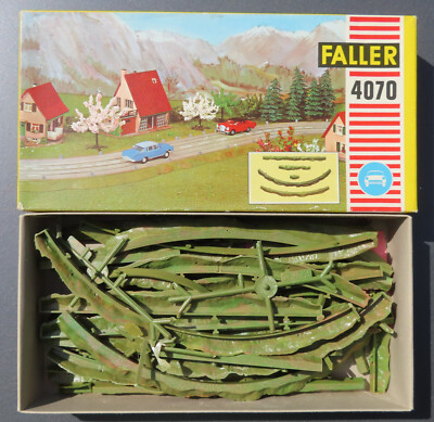Faller AMS  4070 -- Fahrbahnböschung-Set in OVP, 60er Jahre Spielzeug (BNL1867)