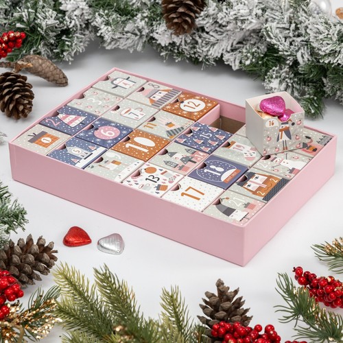 Fill Create Make your Own Advent Calendar 24 Days 1-24 Draws Christmas Countdown - Picture 48 of 50