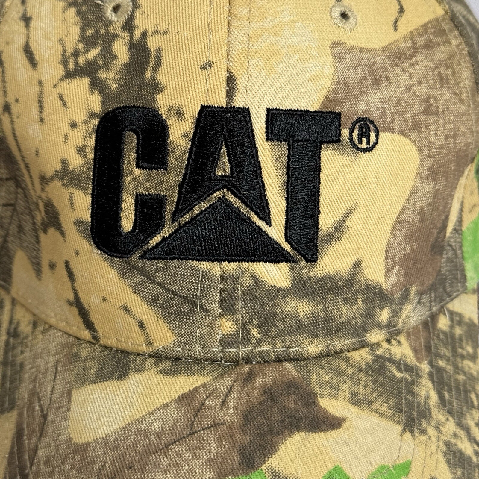 Caterpillar Hat Cap Strapback Tree Leaf Camouflag… - image 2