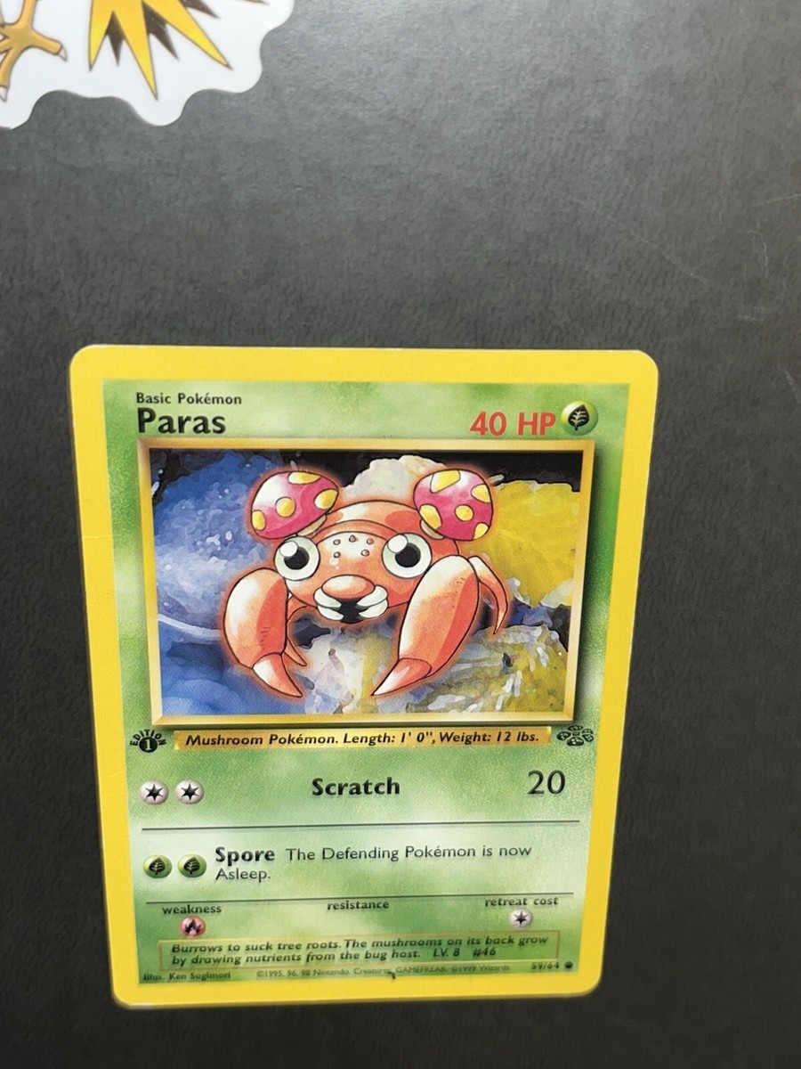 paras pokemon card value Paras Card Prices & Value 2026