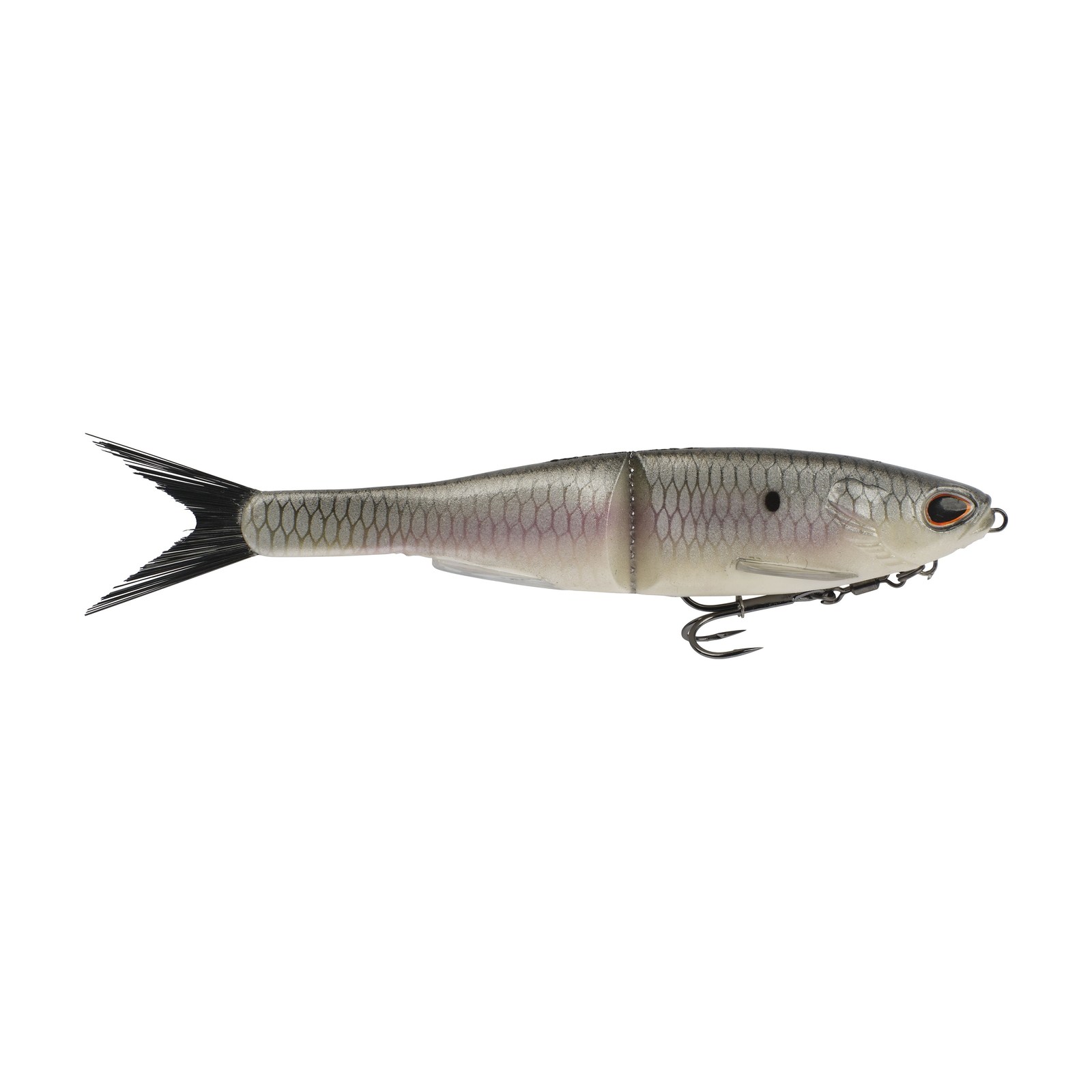 Berkley PowerBait Nessie 7in Hickory Shad Soft Swimbait Fishing Lure