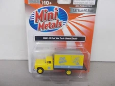 MINI METALS~ GENERAL ELECTRIC - '60 FORD BOX TRUCK ~HO SCALE