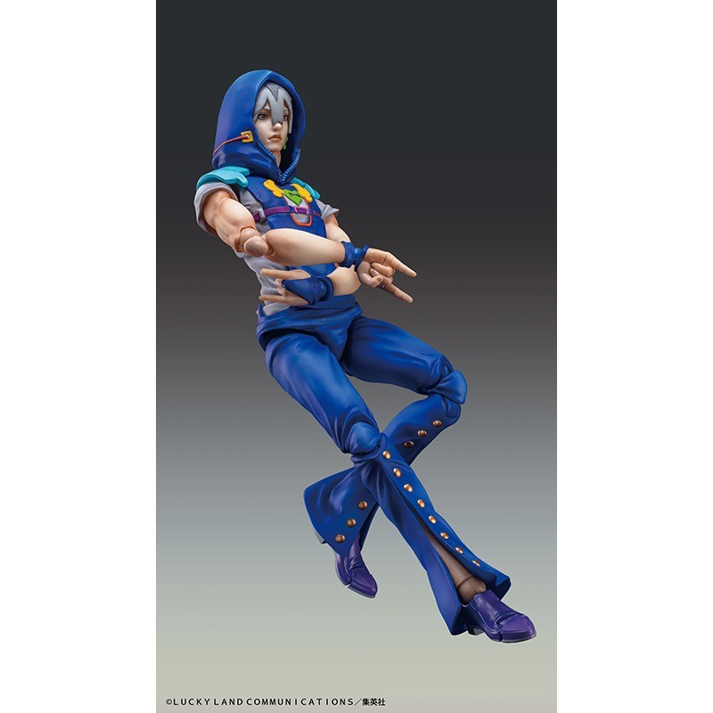 ま*も様 JOJOLands Jodio Joestar スーパアクションスタチ The JOJOLands Jodio Joestar Super Action Statue Figure and JoJo