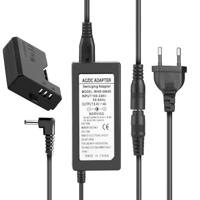 DR-E10 LP-E10 Dummy Battery with AC Power Supply Adapter For Canon EOS 1100D