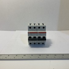 ABB S202-C4 2P 4A Miniature Circuit Breaker Lot Of 2 Tested working