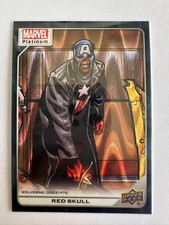 2022 UD Marvel Platinum Teal Wave RED SKULL 117/799