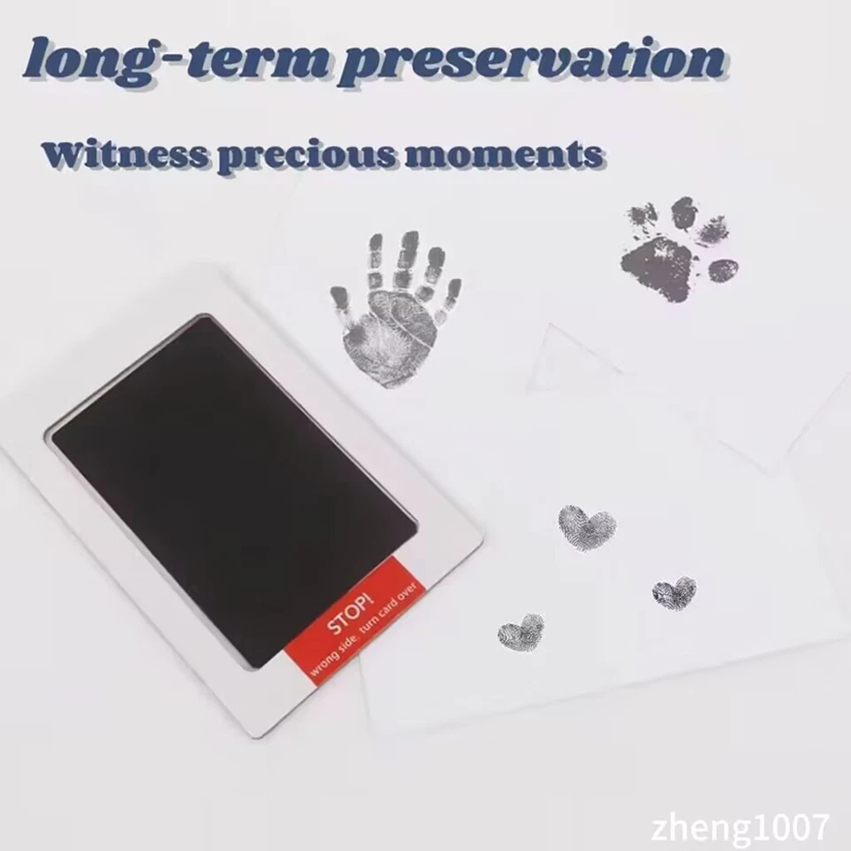 Almohadilla sin tinta Clean Touch huella de manos y huellas de bebé | Huella de manos de mascota Foto 4 de 4