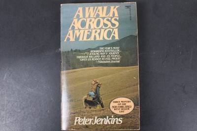 A Walk Across America Peter Jenkins 1980 First Fawcett Crest Printing PB