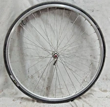Gary Fisher 700c Front Hybrid Wheel 622ISO 100mm Doublewall Silver Commuter Cafe