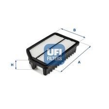 UFI Luftfilter 30.634.00 Filtereinsatz für KIA HYUNDAI PRO JD GD CEE i30 CRDi 3