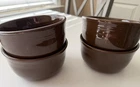 Fiestaware Chocolate Brown Gusto Bowl 6” Retired 2008 Set Of 4