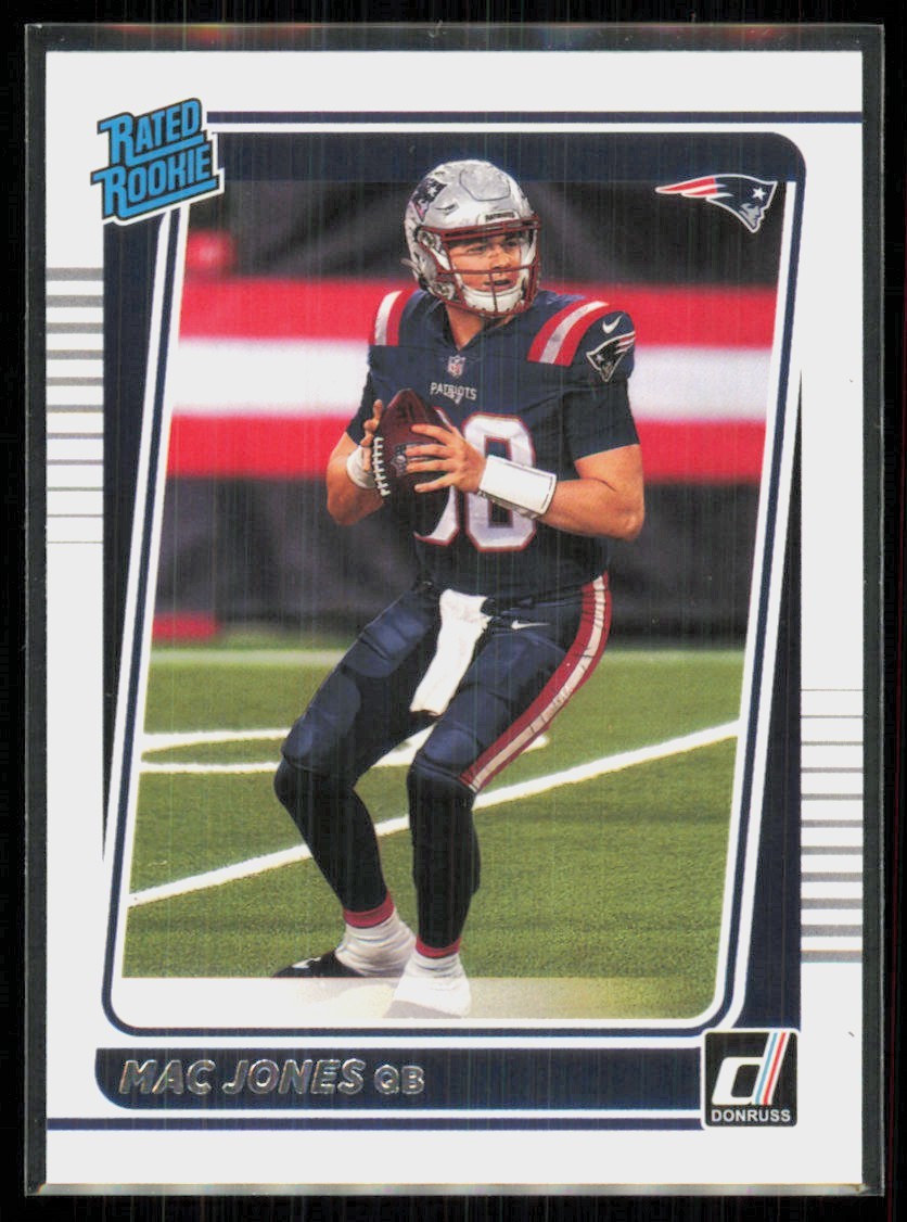 2021 Donruss Rated Rookie Mac Jones #255