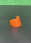 GI Joe Sky Patrol Drop Zone 1990 Visor Accessory Original Hasbro Part Orange