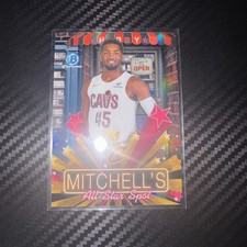 2025-26 Bowman Basketball Hobby Stars Refractor Donovan Mitchell Cavaliers #HS-5