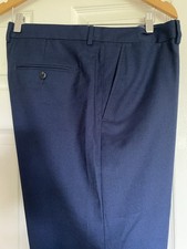 Nautica Men's Pants 43W 31 inseam Blue Pockets New with Tag Dress Pants NWT