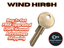 Wind Hirsh File Cabinet Office Furniture Keys Spare Key Cut to Code W601-W650
