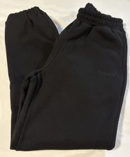 Comfrt Signature sweatpants Color- Onyx Black Unisex Adult Size XL