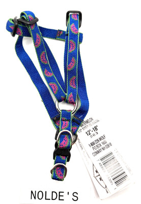 Lupine (S) Step in Harness 12''-18'' in Watermelon design (DS 104 B1 TF57)