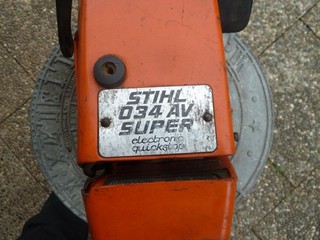 KETTENSÄGE STIHL O34 AV