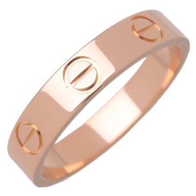 Cartier Mini Love Ring K18 750PG Roségold #50 US5,25 EU50 HK11,5 authentisch gebraucht kostenloser Versand