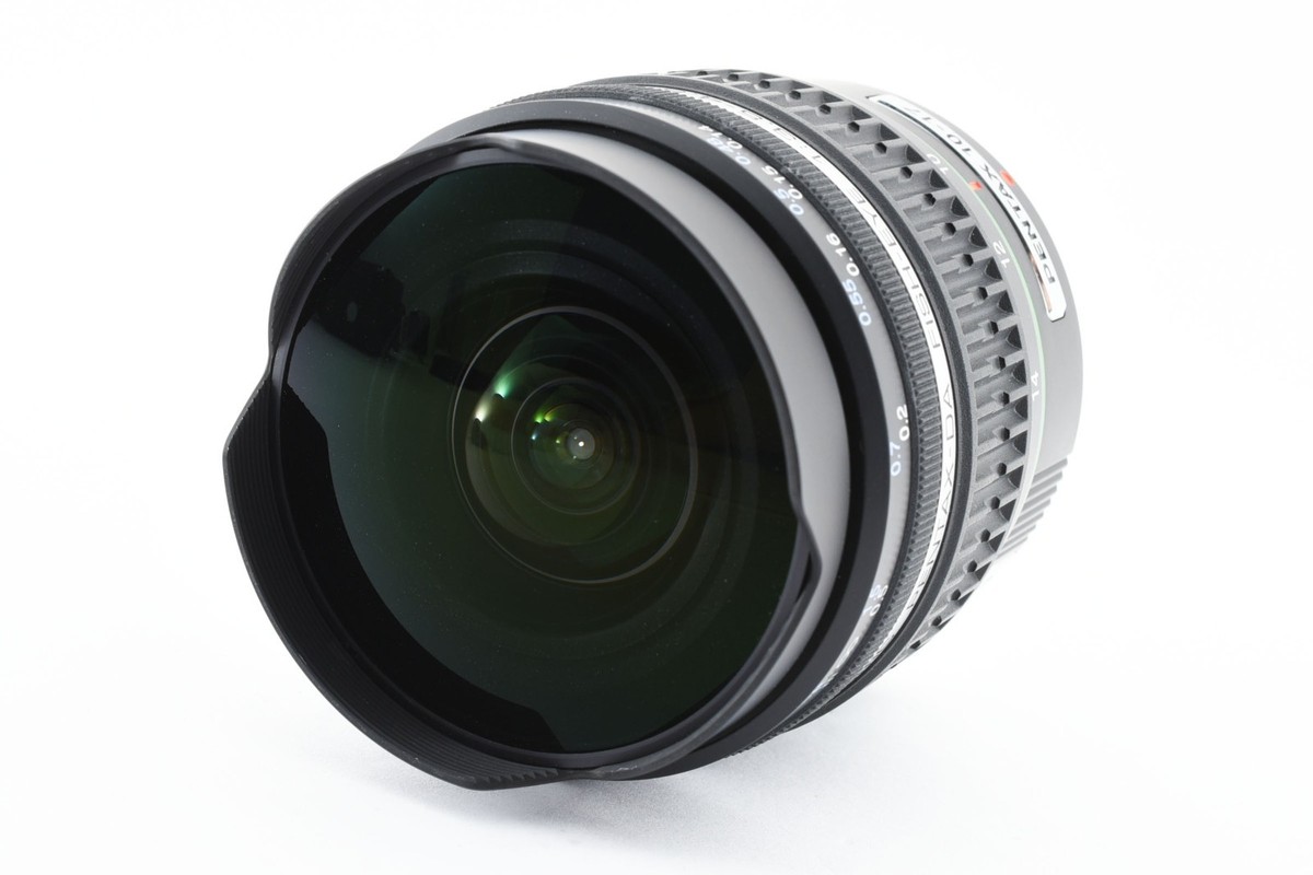 SMC PENTAX-DA FISH-EYE 10-17mm F/3.5-4.5 ED AF Lens Japan [Near