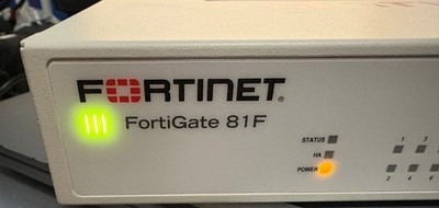 Fortinet Fortigate-81F Network Security Firewall Appliance