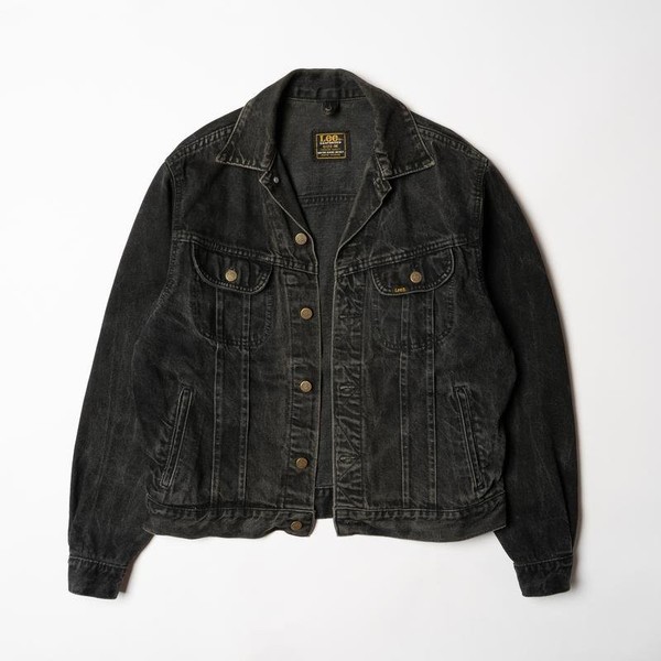 Men Lee Jacket Black Denim 38 / M / 46