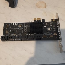 12-Port SATA Expansion Card PCI Express 3.0 x1 Interface