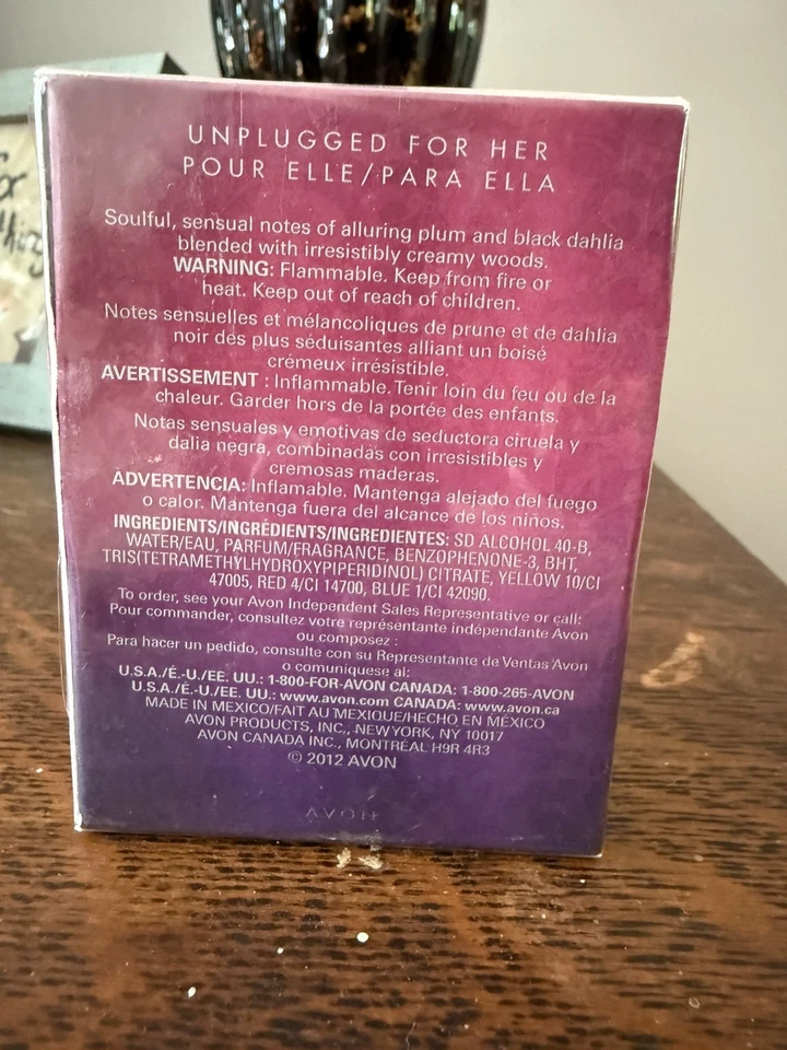 Avon UNPLUGGED by Jon Bon Jovi EDP Perfume Spray 1.7oz ~ SEALED ~ Foto 2 de 2