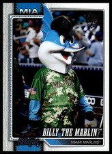 Billy the Marlin 2026 Topps #M-30 Mascots Miami Marlins