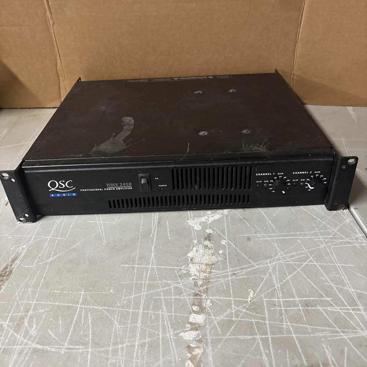 QSC 2450 Pro Audio Amplifiers for sale - eBay