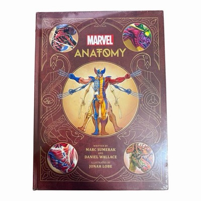 Marvel Anatomy A Scientific Study of the Superhuman Hardcover Book New Sealed