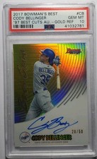 2017 Bowman's Best Baseball Cards 61