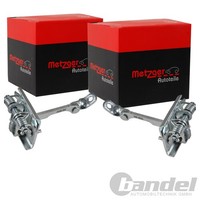 2X Metzger TÜRfeststeller TÜRstopper Hinten Links+Rechts Passend FüR Peugeot 607