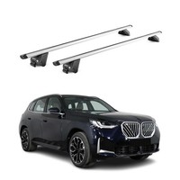 DachträGer GrundtäGer FüR BMW X3 G45 2024-2026 100Kg Aluminium Silber 2Tlg ABE