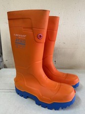 Dunlop PuroFort Thermo+ Herren orange Sicherheit Arbeit Stahlkappe/Zwischensohle S5 Gummistiefel