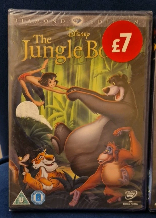 Lady & The Tramp + Jungle Book Diamond Edition DVD's NEW Sealed Walt Disney - Image 2 of 4