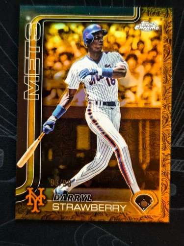 2025 Topps Gilded Collection #35 Darryl Strawberry | Baseball Card