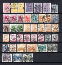 Austria znaczki ex 1922-1929 stemplowane (C17)