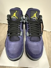 Nike Air Jordan 4 Retro  Lakers  AJ4 Imperial Purple Men Size 6.5