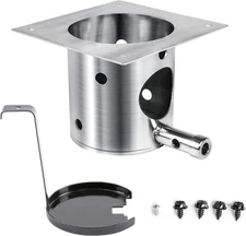 304 Stainless Fire Burn Pot Replacement Parts for Traeger Pit Boss Pellet Grills