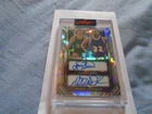 LARRY BIRD/MAGIC JOHNSON 2025 LEAF METAL AUTHENTICS DA15 DUAL ON CARD AUTO'S /10
