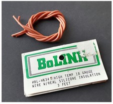 Vintage Bolink BL4634 High Temp 18Gauge Wire Silicone RC Pan Car Novak Tekin ESC