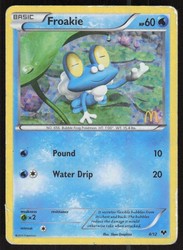 Froakie 4/12 McDonald's Collection 2014 Holo Promo