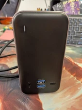 USB C Docking Station Dual Monitor for MacBook Pro/Air, 13-in-2 Triple Display