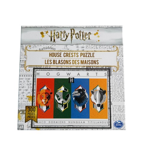 Spin Master Harry Potter Maison Écussons 300 Pièces Puzzle Complet - Photo 1 sur 5