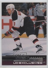 1999-00 Upper Deck UD Exclusives 40/100 Brendan Morrison #248 4kx