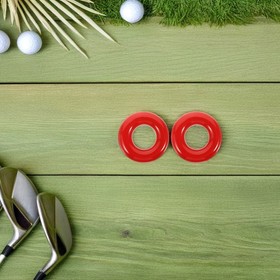  4pcs Golf Club Weight: Golf Club Swing Rings For Training - Portable Practice