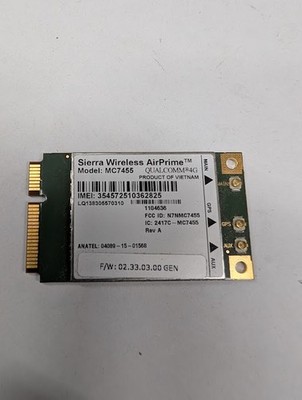 Sierra Wireless AirPrime MC7455 AT&T 4G LTE/HSPA+ 100Mbps PCI-E Module WWAN #11